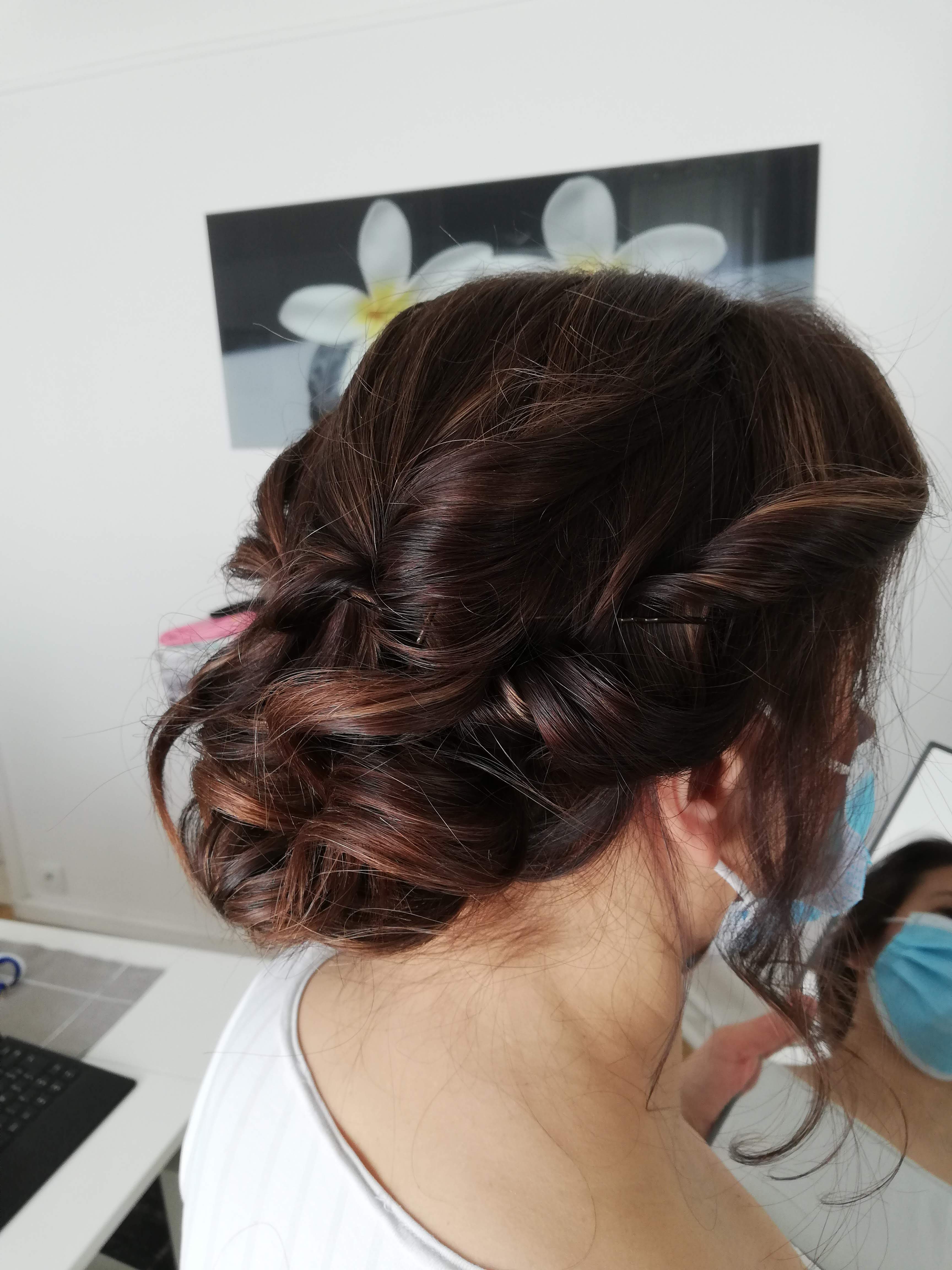 Coiffure réalisée par Nat Adom