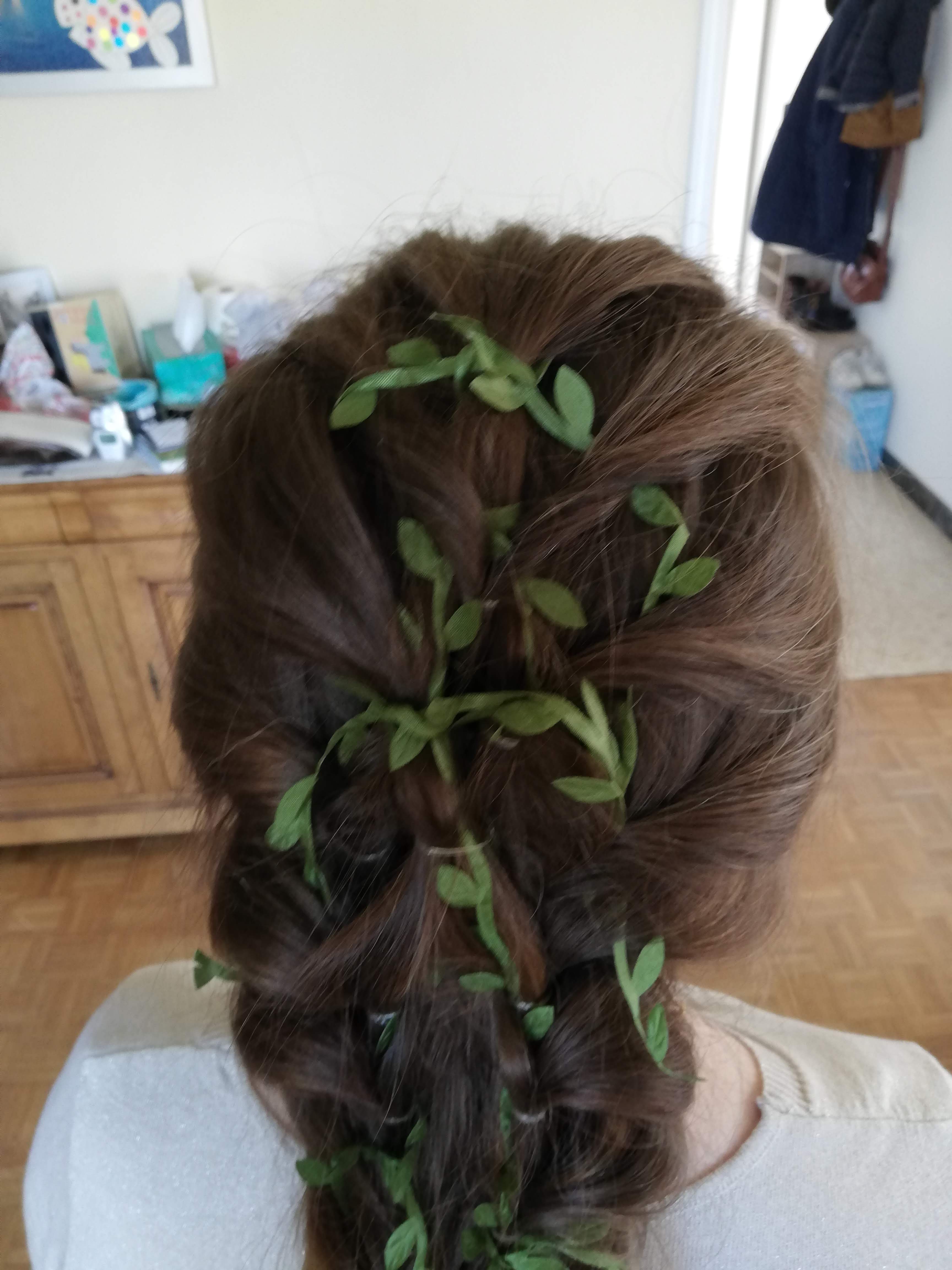 Coiffure réalisée par Nat Adom